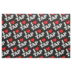 I LOVE TAP FABRIC