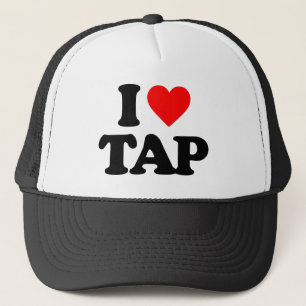I LOVE TAP TRUCKER HAT