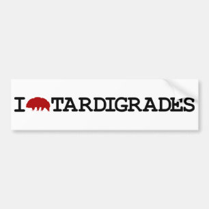 I Love Tardigrades Bumper Sticker