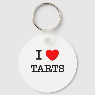 I Love Tarts Key Ring