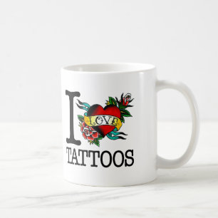 i love tattoos tattoo inked tat design coffee mug