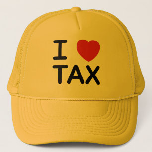 I Love Tax Trucker Hat