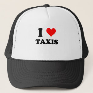 I Love Taxis Trucker Hat