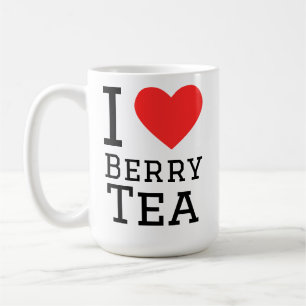 I love tea berry coffee mug