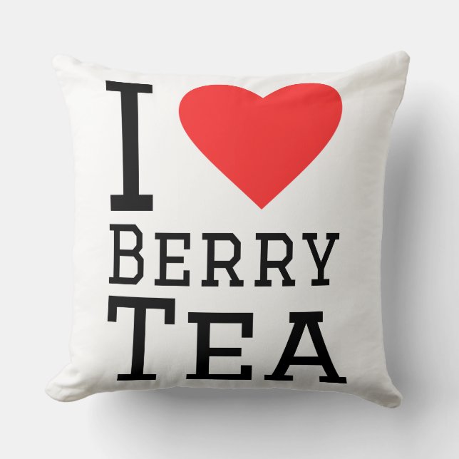 I love tea berry cushion (Front)
