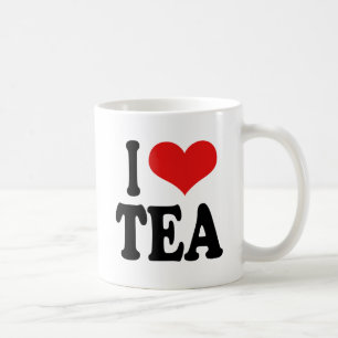 I Love Tea Coffee Mug