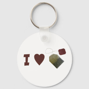 I love Tea Keychain