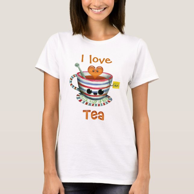I love Tea T-Shirt (Front)