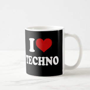 I Love Techno Coffee Mug