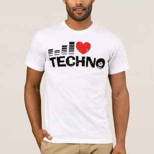 I Love Techno T-Shirt