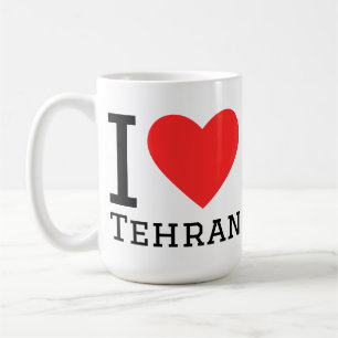 I love tehran coffee mug