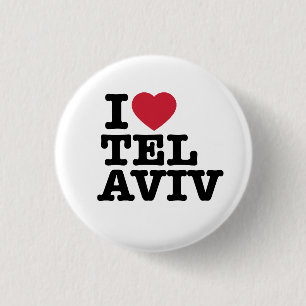 I Love Tel Aviv Button