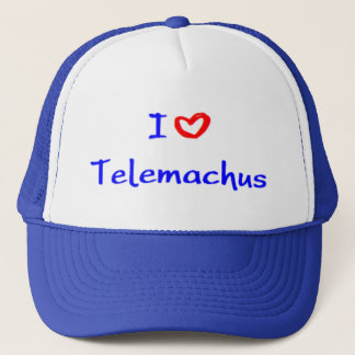 i love telemachus trucker hat