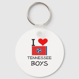 I Love Tennessee Boys Key Ring