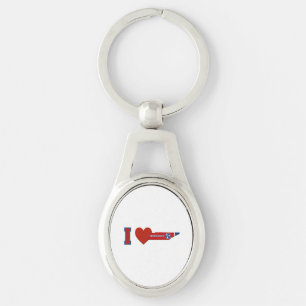 I Love Tennessee Key Ring