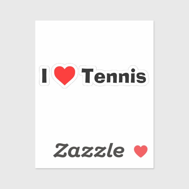 I love Tennis  (Sheet)