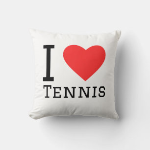 I love tennis cushion