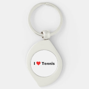 I love Tennis Key Ring