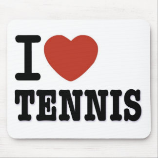 I LOVE TENNIS MOUSE MAT