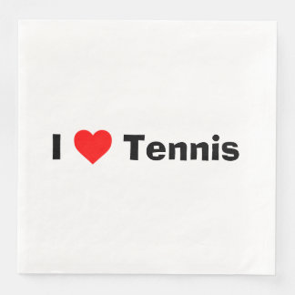 I love Tennis Napkin