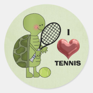 I Love Tennis sticker