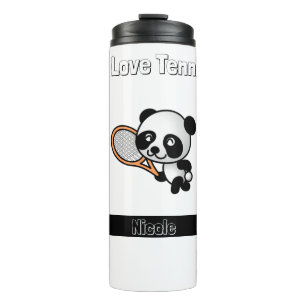 I Love Tennis Thermal Tumbler