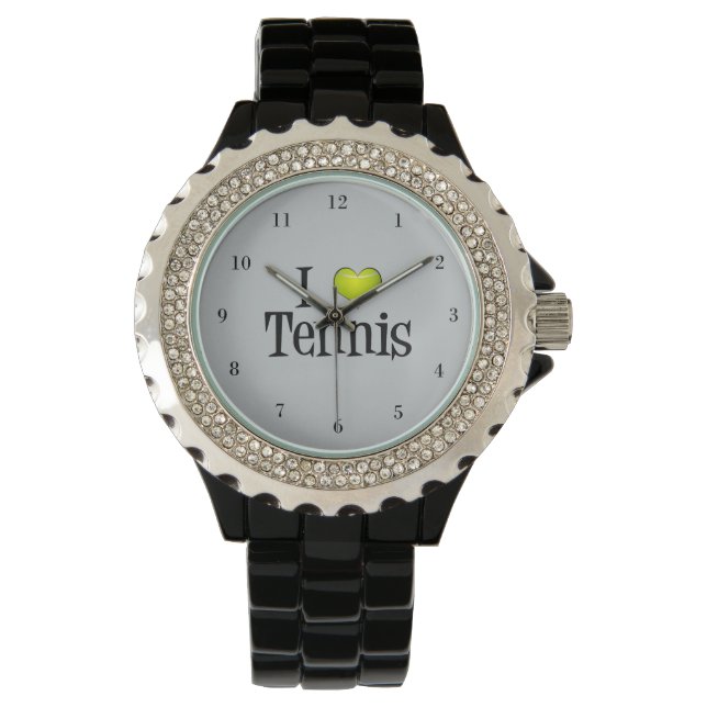 I Love Tennis Watch (Front)