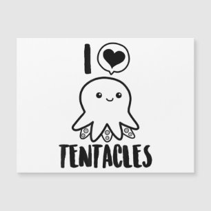 I Love Tentacles T-shirt Cute Octopus Tee