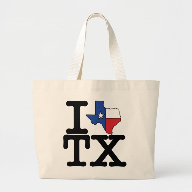 I love Texas bag (Front)