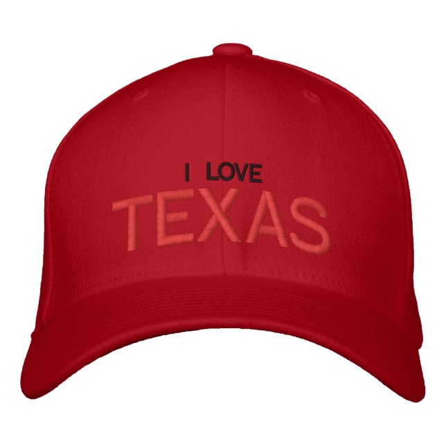 I LOVE TEXAS - CAP by eZaZZleMan (Front)