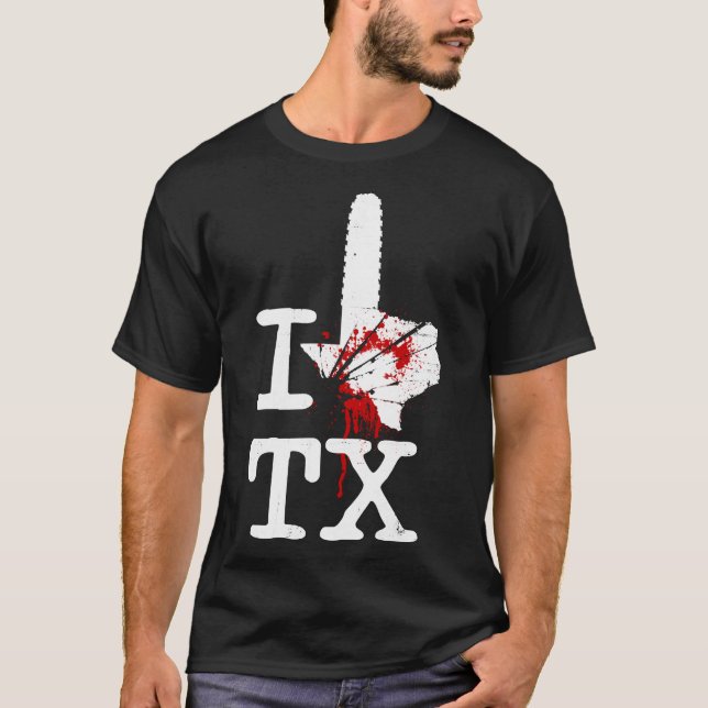 I Love TEXAS CHAINSAW Essential T-Shirt (Front)