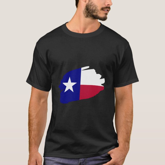 I Love Texas Heart Lone Star State Texan Dallas Sw T-Shirt (Front)