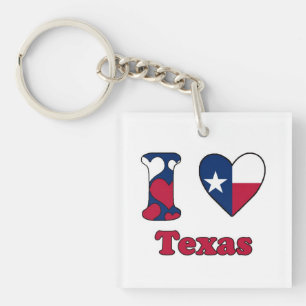 I love Texas Key Ring