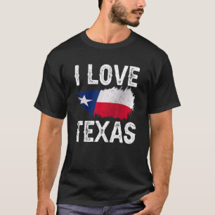 I Love Texas Sayings Pride Texan Patriotic T-Shirt