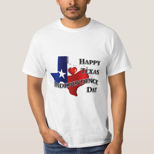 I Love Texas T-Shirt (Front)
