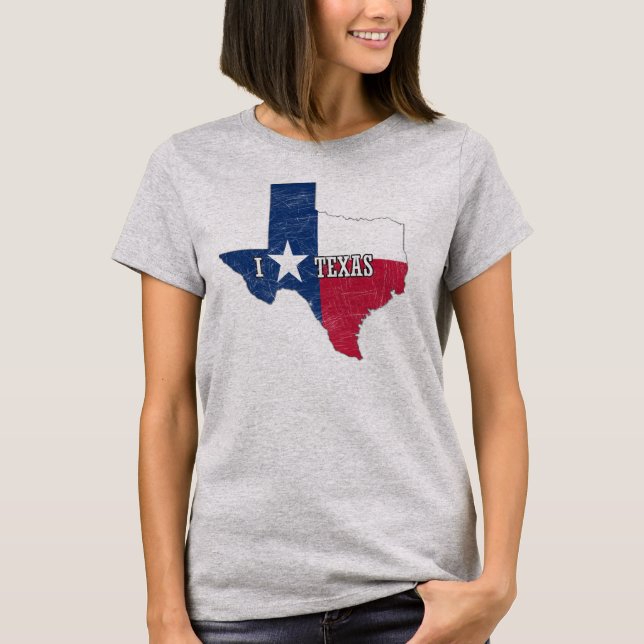 I love Texas T-Shirt (Front)
