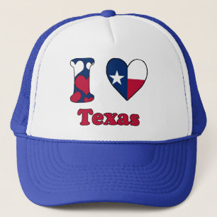 I love Texas Trucker Hat