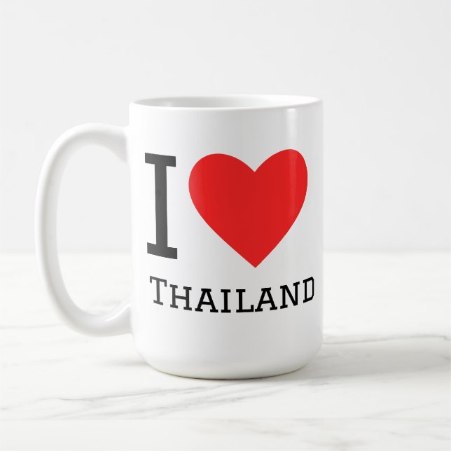 I love Thailand  Coffee Mug (Left)
