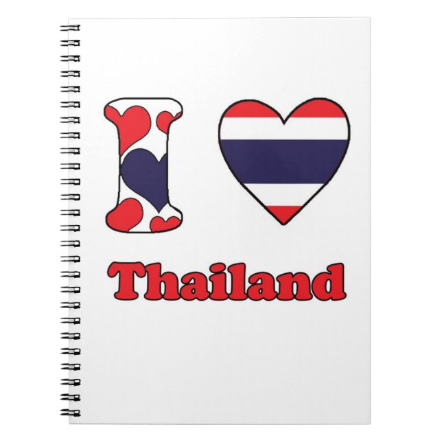 I love Thailand Notebook (Front)