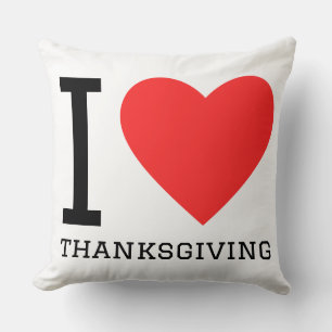 I love thanksgivings cushion