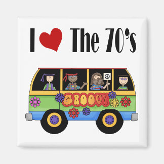 I love the 70's magnet