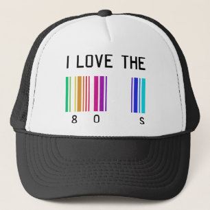 I love the 80´s design trucker hat