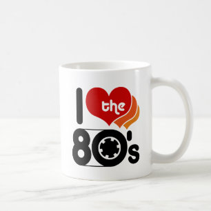 I Love the 80's Coffee Mug