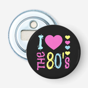 I Love the 80s Disco Costume Bottle Opener