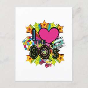 i love the 80s enclosure card