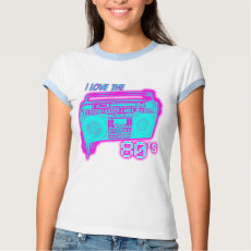 I Love The 80s T-Shirt Ideas for Ladies and Gents at simplyeighties.com