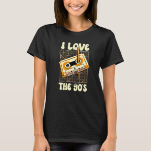 I Love The 90's Nineties Decade 1990 Vintage 90s P T-Shirt