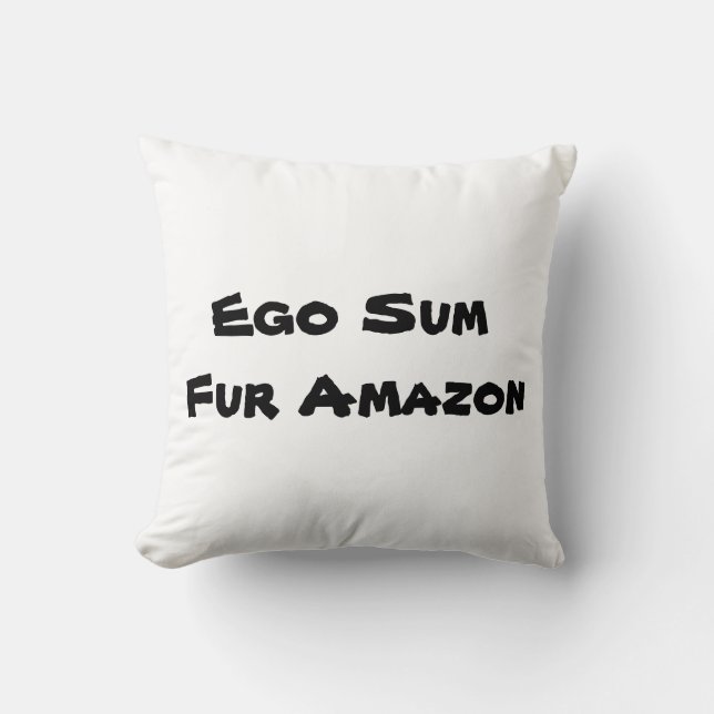 I Love The Amazon Cushion (Front)