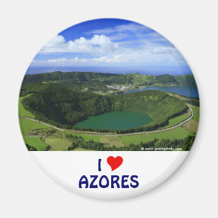 I Love the Azores Magnet
