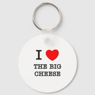 I Love The Big Cheese Key Ring